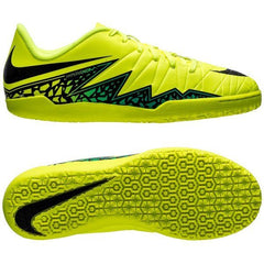 Nike JR HyperVenom Phelon II IC Indoor Shoes Volt/Black/Hyper Turquoise