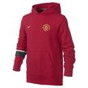 Nike Manchester United Boys Core Hoody - Red-White