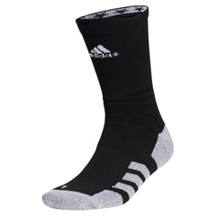 adidas 5-Star Team Traxion Crew Socks Black/White
