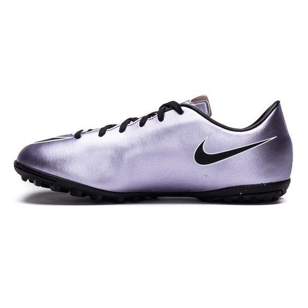 Nike JR Mercurial Victory TF Turf Youth Soccer Cleats - Urban Lilac/Mango