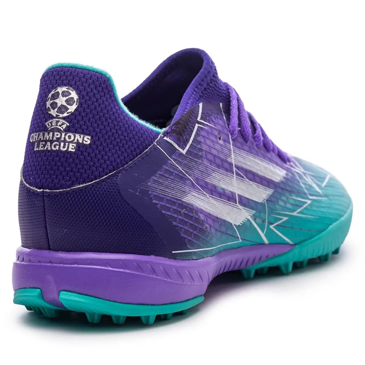 adidas X Speedflow .3 TF Morado intenso/Plata metalizado/Menta intensa