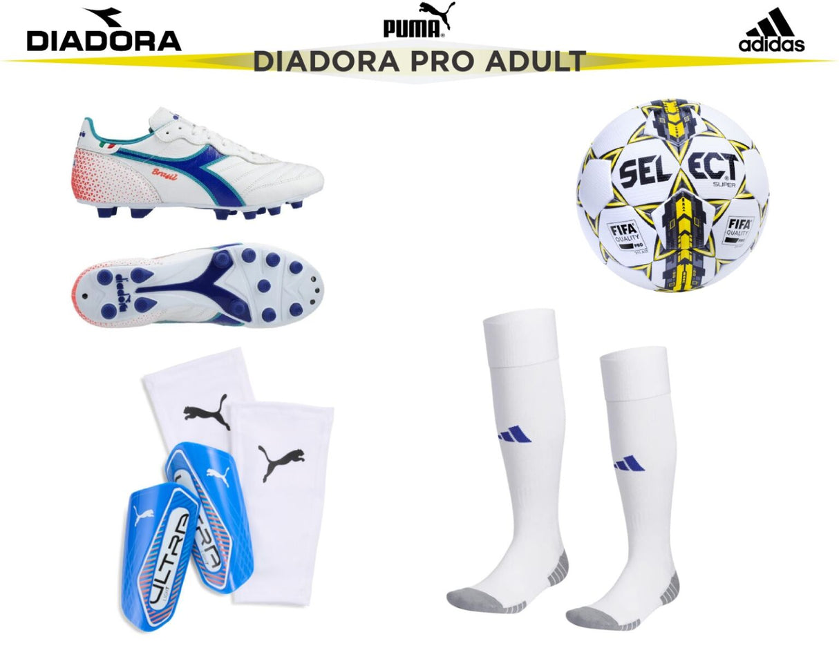 Diadora Pro Adult Player Bundle - Bundle Price: $221.36 - Original Price: $365.96