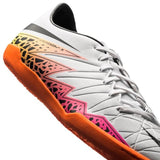 Nike HyperVenom Phelon II IC Indoor Soccer Shoes - White/Black/Total Orange