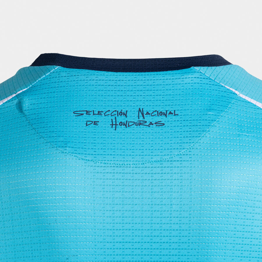 Joma Honduras Away Men's Soccer Jersey 26 - Sky Blue/White