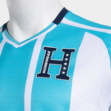 Joma Honduras Away Men's Soccer Jersey 26 - Sky Blue/White