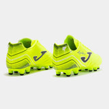 AGUILA 2309 LEMON FLUOR FIRM GROUND Botas de fútbol Aguila 23 para terreno firme FG amarillo fluorescente
