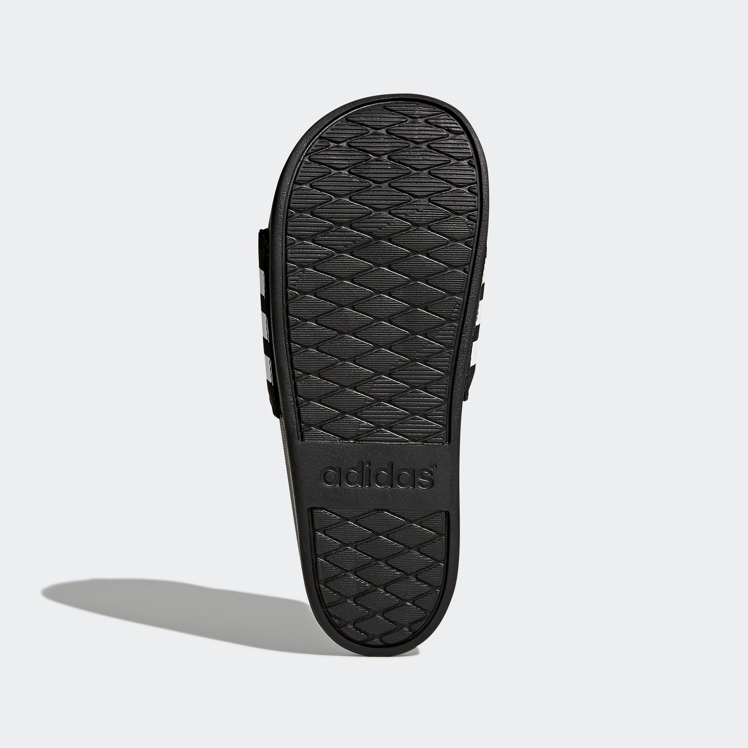 adidas Women's Adilette Comfort Slides Black/White