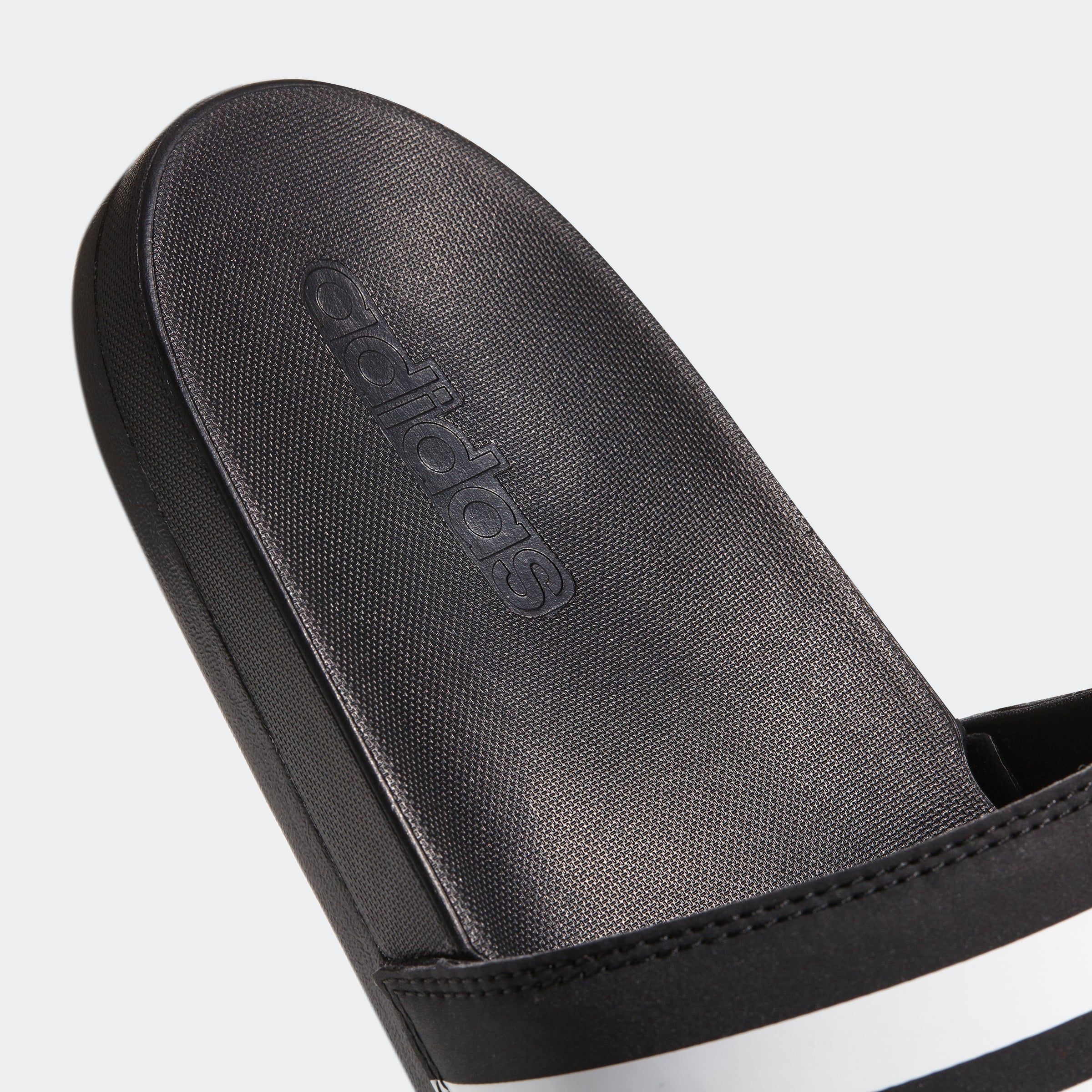 adidas Women's Adilette Comfort Slides Black/White
