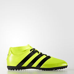 adidas ACE 16.3 Primemesh TF Youth Turf Soccer Cleats Solar Yellow/Black/Silver Metallic