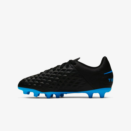 Botas de fútbol Nike Tiempo Legend 8 FG para niños - Negro/Azul