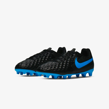 Botas de fútbol Nike Tiempo Legend 8 FG para niños - Negro/Azul