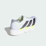 adidas Adizero Adios Pro 4 Shoes - Cloud White / Iron Metallic / Solar Yellow