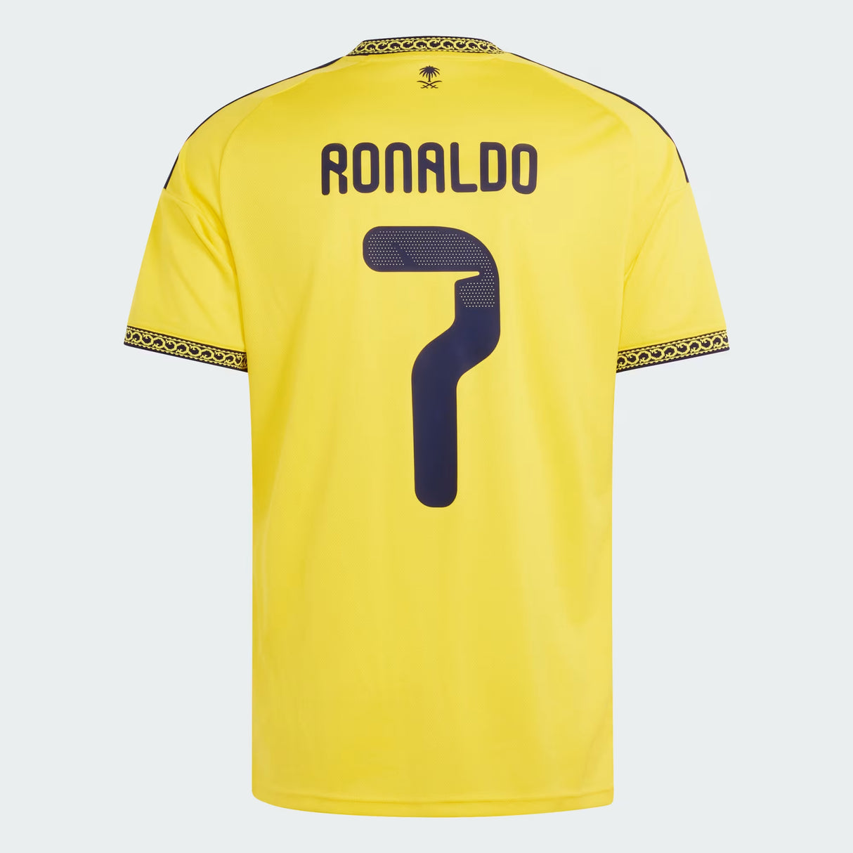 adidas Al Nassr FC Home Men's Soccer RONALDO 7 Jersey 26/27 - Yellow/Blue