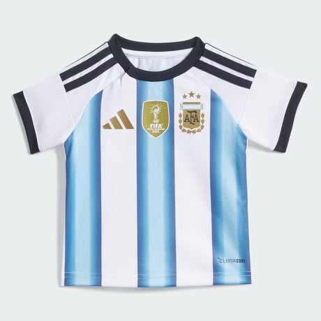 adidas Argentina Home Baby Soccer Mini Kit 26 - White/Blue