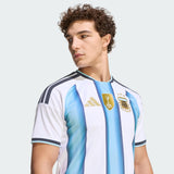 adidas Argentina Home Men's Soccer Jersey 26 - White/Blue