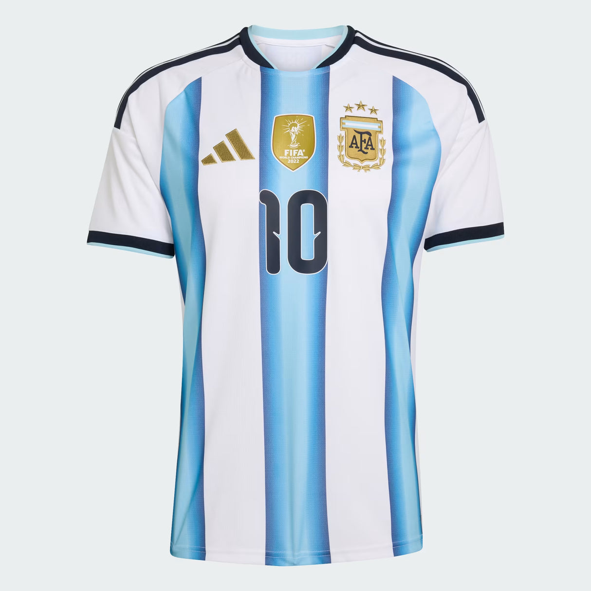adidas Argentina Home 10 Messi Men's Soccer Jersey 26 - White/Blue