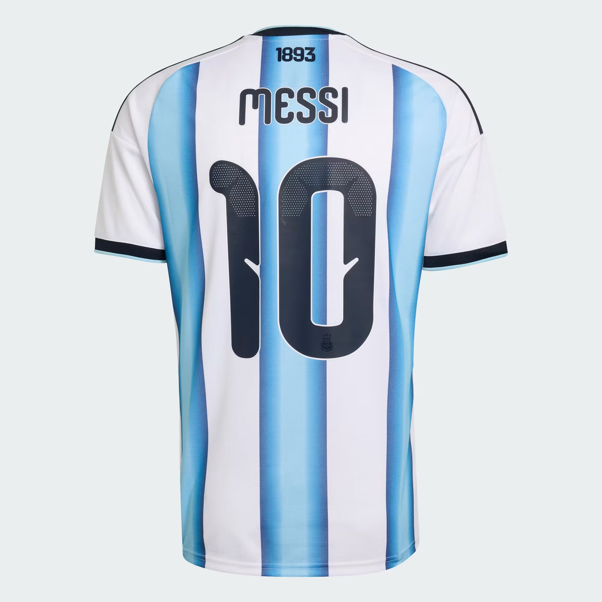 adidas Argentina Home 10 Messi Men's Soccer Jersey 26 - White/Blue