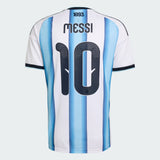 adidas Argentina Home 10 Messi Men's Soccer Jersey 26 - White/Blue