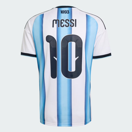 adidas Argentina Home 10 Messi Men's Soccer Jersey 26 - White/Blue