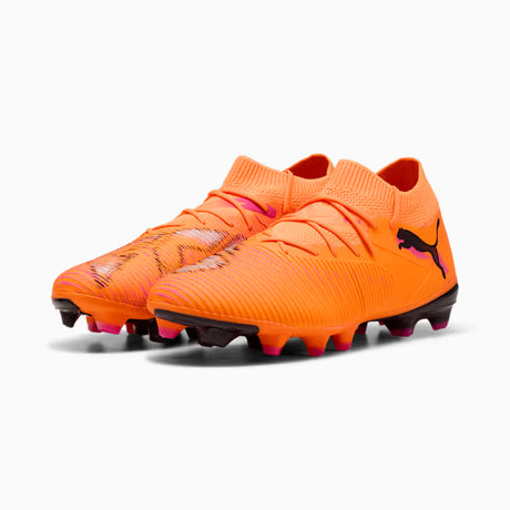 PUMA Future 8 Match FG/AG Men's Soccer Cleats - Orange/Black