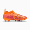PUMA Future 8 Match FG/AG Youth Soccer Cleats - Orange/Black