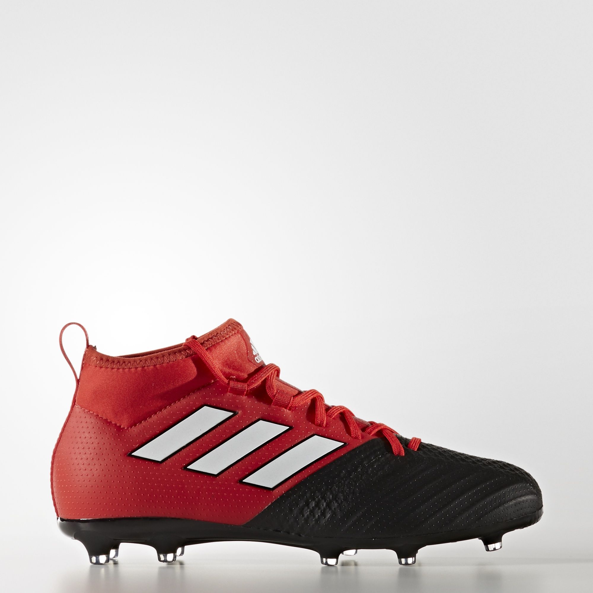 adidas ACE 17.1 FG Youth Firm Ground Soccer Cleats Red/Black/White