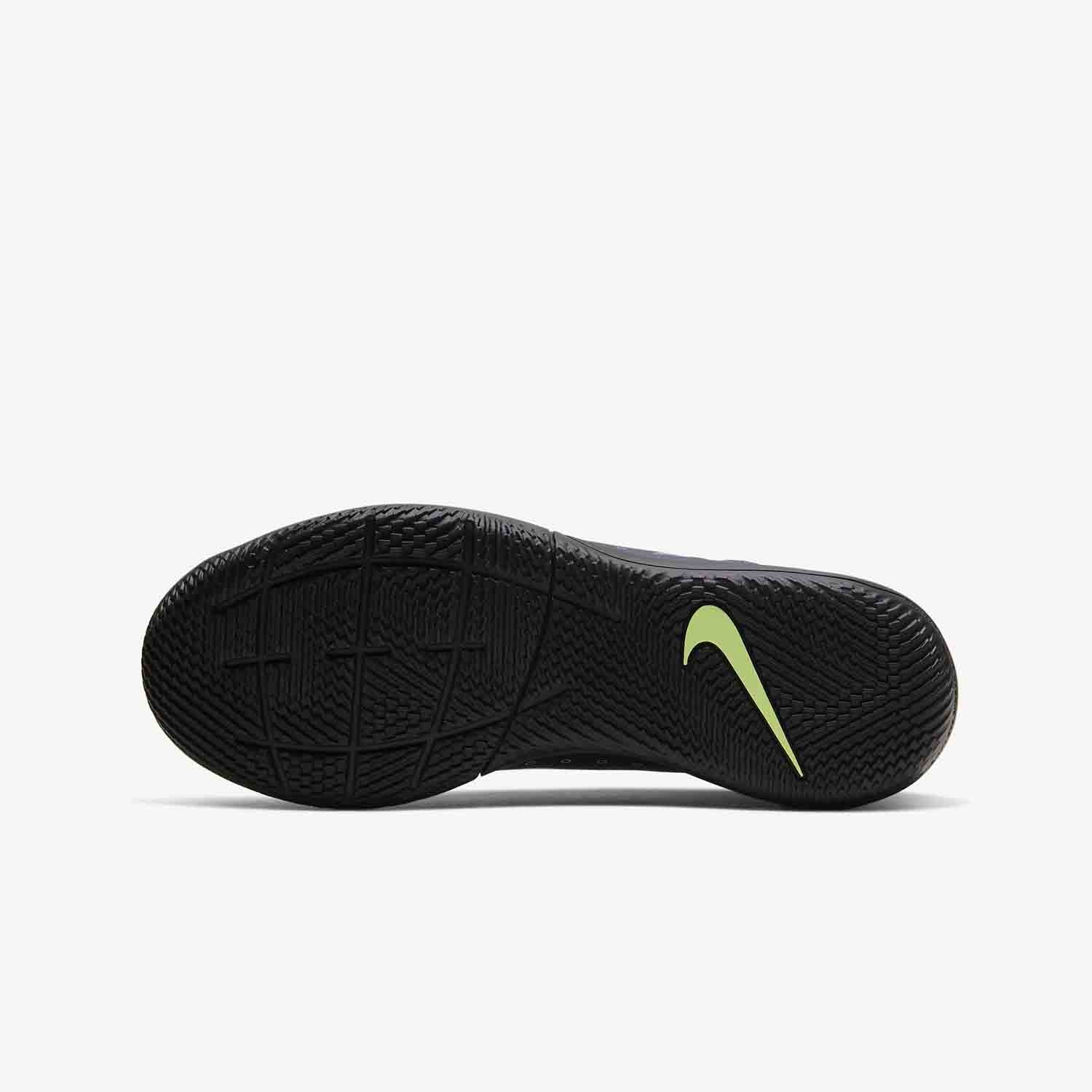 Nike JR Superfly 7 Academy IC Indoor Soccer Shoes - Blue Void/Barely Volt/White