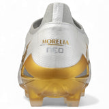 Mizuno Morelia Neo IV Elite FG Firm Ground Soccer Cleats - White/Gold