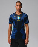 Camiseta de fútbol Nike Brasil Visitante para hombre 2026 - Azul Royal Antiguo/Negro