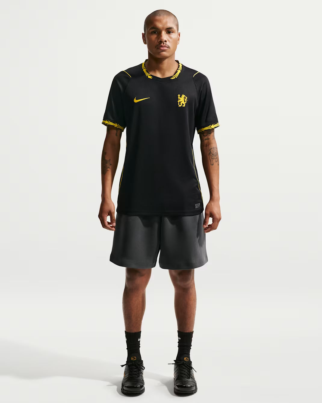Nike Chelsea Away Stadium Jersey 2026-27 - Black/Midwest Gold/Midwest Gold
