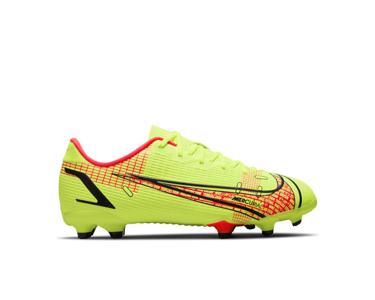 Nike Mercurial Vapor 14 A FG Youth Soccer Cleats - Volt