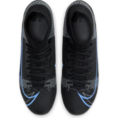 Nike Mercurial Superfly 8 Academy MD Multi-Ground Football Boots Black/Black/Iroman Grey