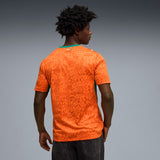PUMA Ivory Coast Home Men's Soccer Jersey 2026 - Orange/Green