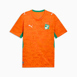PUMA Ivory Coast Home Men's Soccer Jersey 2026 - Orange/Green