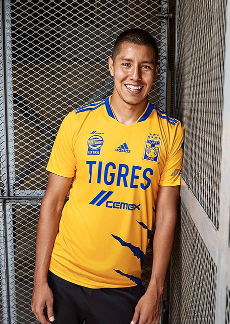 adidas Tigres Home Jersey 21 - Gold/Blue
