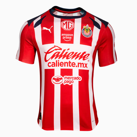 PUMA Men's Chivas Home Soccer Jersey 25/26 -Red