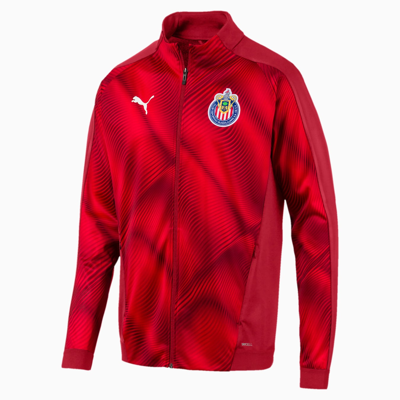 Chaqueta PUMA Chivas color granada