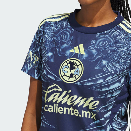 adidas Club América Women's Away Soccer Jersey 25/26 - Blue