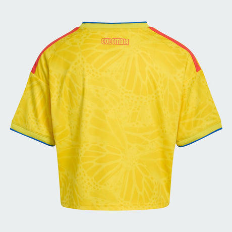 adidas Colombia Home Cropped Women´s Soccer Jersey 26 - Yellow