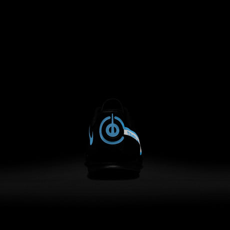 Nike Tiempo Legend 9 Academy TF Turfs Soccer Cleats - Black/Black/Iron Grey