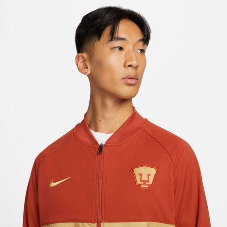 Nike Men's Pumas Full-Zip Soccer Jacket - Red/Gold/Navy