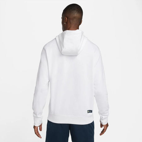 Nike Club America Men's French Terry Soccer Hoodie - White