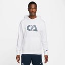 Sudadera con gorro para hombre de fútbol Nike Club América de tejido Fleece - Blanco