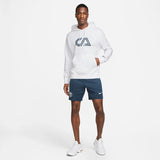 Sudadera con gorro para hombre de fútbol Nike Club América de tejido Fleece - Blanco
