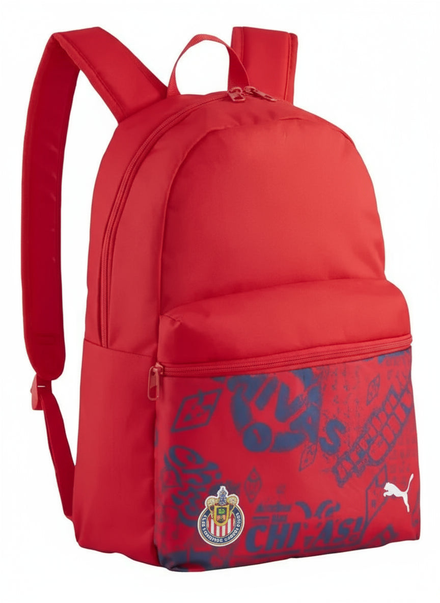 PUMA Chivas Culture Backpack - Red/White