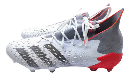 Zapatillas de fútbol adidas Predator Freak 1 Firm Ground Blancas