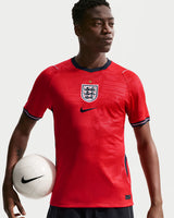 Nike England Away Men's Soccer Jersey 2026 - Speed Red/Obsidian/White/Obsidian