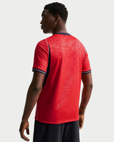 Nike England Away Men's Soccer Jersey 2026 - Speed Red/Obsidian/White/Obsidian