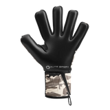 Guantes de portero de fútbol Elite Sport Combat N - Negro/Blanco/Gris