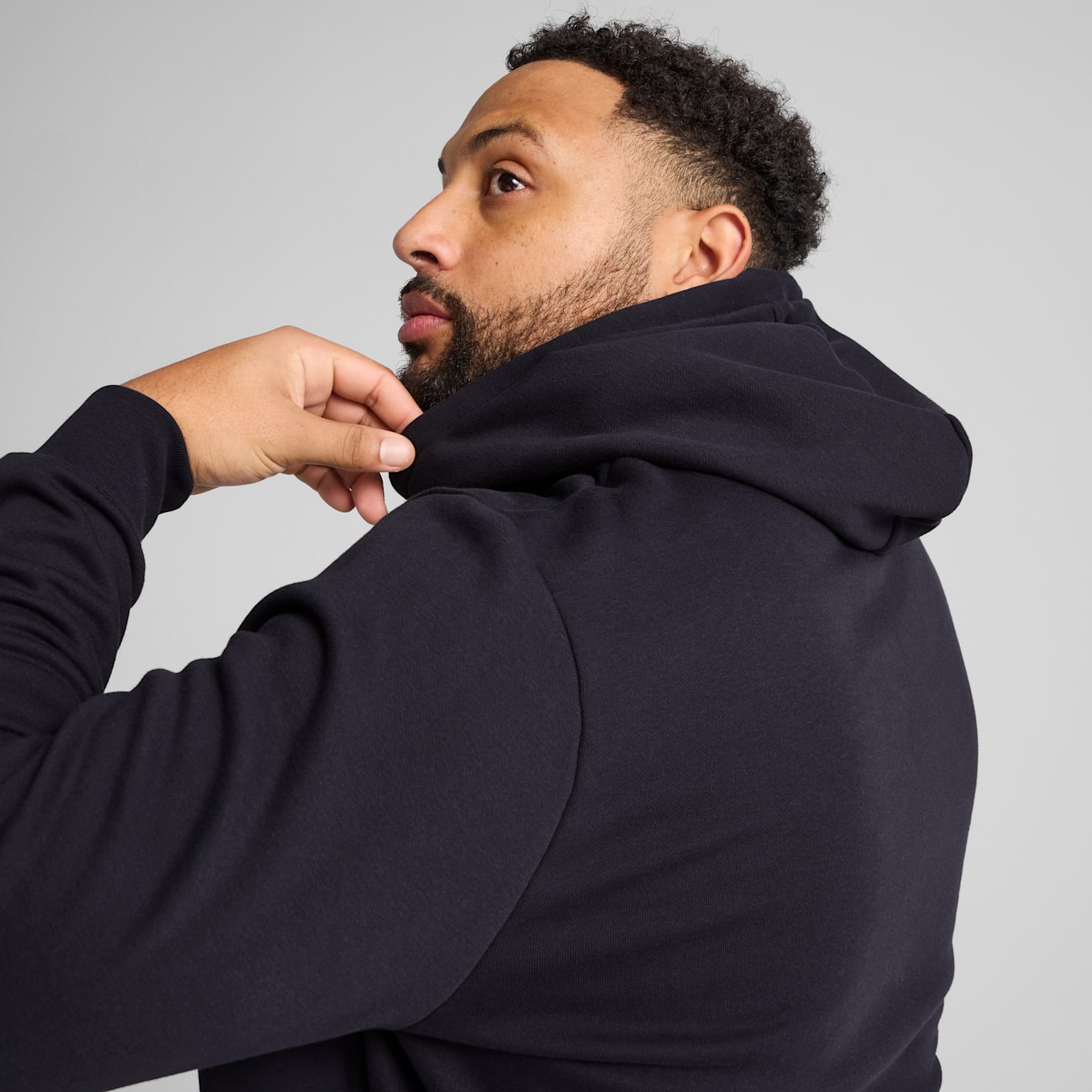 PUMA Essentials No. 1 Logo Hoodie Flecee Navy